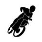 モトクロス モトクロス モトクロス,人物,人,オートバイ,バイク,乗り物,モータースポーツ,アイコン,素材,乗るのシルエット素材