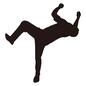 バック転 バック転 パルクール,フリーランニング,ダンサー,パフォーマー,バック転,バク宙,宙返り,全身,回る,ジャンプのシルエット素材