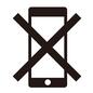 スマホ禁止 スマホ禁止 スマホ禁止,携帯禁止,バツ印,持ち込み禁止,電源オフ,使用禁止,禁止,マーク,スマホトラブル,スマホのシルエット素材