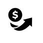 アップ アップ ドル,ドル高,金融,ファイナンス,お金,矢印,アップ,上がる,上昇,増えるのシルエット素材