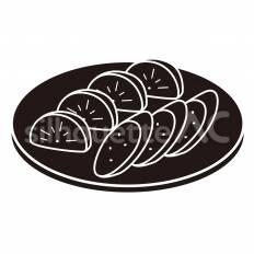 漬物 漬物,野菜,皿のシルエット素材