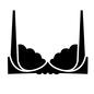 ブラジャー ブラジャー,ブラ,衣類,衣料,下着,ランジェリー,女性,レディース,女性用,女性下着のシルエット素材