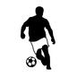 ドリブル ドリブル サッカー選手,ドリブル,サッカーボール,パス,球技,スポーツ,サッカー,全身のシルエット素材
