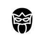 覆面 覆面 マスク,顔,覆面,プロレス,スポーツ,アイコン,素材,マスク,プロレスマスク,正面のシルエット素材