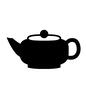 急須 急須,食器,ティーポット,茶器,側面,蓋,持ち手,お茶入れ,アイコン,素材のシルエット素材