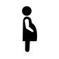 妊婦 妊婦 人物,女性,横向き,人,産婦人科,妊婦,妊娠,おめでた,マタニティ,マタニティウェアのシルエット素材