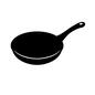 フライパン フライパン フライパン,キッチン用品,キッチングッズ,台所用品,道具,調理器具,テフロン加工のシルエット素材
