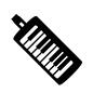 ピアニカ ピアニカ,ピアノ,吹く,楽器,音楽,合奏,鳴らす,鍵盤ハーモニカ,メロディオン,合奏のシルエット素材