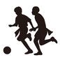 フラッグフットボール フラッグフットボール フラッグフットボール,ボール,マイナースポーツ,スポーツ,競技,選手,プレー,試合,人物,男性のシルエット素材