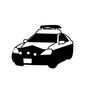 パトカー パトカー パトカー,乗り物,車両,車,自動車,ミニパトロールカー,パトロールカー,パトロール,警察官,警官のシルエット素材