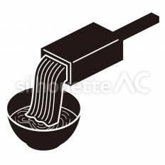 ところてん ところてん,器,寒天のシルエット素材