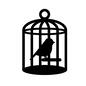 鳥かご 鳥かご 鳥かご,鳥カゴ,飼育カゴ,籠,かご,鳥,ケージ,檻,飼う,飼育のシルエット素材