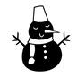 雪だるま 雪だるま 雪だるま,雪遊び,スノーマン,オーナメント,クリスマス,12月,北欧風,かわいい,ウィンター,ウィンターシーズンのシルエット素材