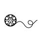 フィルム フィルム 撮影,テープ,収録,録画,テレビ,映画,機材,ムービー,シネマ,フィルムのシルエット素材