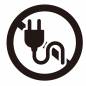 充電禁止 プラグ,電源,不可,設備,記号,アイコン,ピクトグラム,シンプル,案内向け,物のシルエット素材