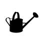 如雨露 じょうろ,園芸,園芸用品,ガーデニンググッズ,水やり,如雨露,庭いじり,ガーデニング,趣味,道具のシルエット素材
