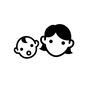 母親と赤ちゃん 母親と赤ちゃん 母子,親子,人物,笑顔,家族,ファミリー,2人,母親,女性,子供のシルエット素材