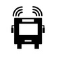 運行情報 運行情報 バス,ai,乗り物,運行情報,iot,人工知能,テクノロジー,未来,デジタル,情報のシルエット素材