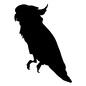 オウム オウム 動物,生き物,生物,自然,シルエット,イラスト,野生,鳥,鳥類,とりのシルエット素材