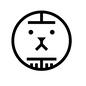 ウサギ ウサギ 動物,円,丸,円形,スタンプ,正面,マーク,ウサギ,うさぎ,兎のシルエット素材
