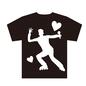アイドルグッズ アイドルグッズ アイドルグッズ,グッズ,Tシャツ,ハート,半袖,ポーズ,アイドル歌手,男性,ローラースケート,芸能人のシルエット素材