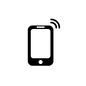スマートフォン スマートフォン バイブ,振動,鳴る,電波,スマホ,スマートフォン,携帯,モバイル,電話,携帯電話のシルエット素材