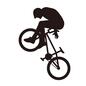 BMX BMX BMX,自転車競技,技,自転車,ヘルメット,ストリートスポーツ,人物,1人,人,男性のシルエット素材
