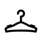 滑り止め付きハンガー 滑り止め付きハンガー,滑り止め,ハンガー,衣紋掛け,洋服掛け,衣類用,整理,クローゼット,フック,日用品のシルエット素材