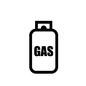 ガスボンベ ガスボンベ,ガス燃料,燃料ガス,燃料,ボンベ,ガスタンク,ガス,タンク,パワー,エナジーのシルエット素材