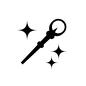 杖 ファンタジー,冒険,魔法の杖,ステッキ,スティック,クリスタル,魔法,変身,魔法使い,キラキラのシルエット素材