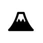 富士山 富士山 観光,旅行,トラベル,観光名所,観光地,名所,ツアー,日本,国内,スポットのシルエット素材
