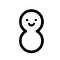 雪だるま 雪だるま 天気,天気予報,予報,天気マーク,雪,雪だるま,ゆき,冬,積雪,降雪のシルエット素材