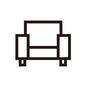 ソファ いす,イス,椅子,家具,インテリア,一人用,一人掛け,四角,アームソファ,ソファのシルエット素材