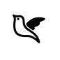 鳩 鳩 クリスマス飾り,鳩,平和,鳥,オーナメント,クリスマス,冬,パーティー,12月,イベントのシルエット素材