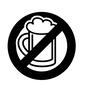 飲酒禁止 飲酒禁止,お酒禁止,禁止,アルコール,酒,ジョッキ,ビール,生ビール,ダメ,飲んではいけないのシルエット素材