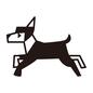 犬 犬 走る,立ち耳,ペット,飼い犬,愛犬,イヌ,いぬ,生物,生き物,生きもののシルエット素材