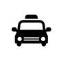 タクシー タクシー タクシー,自動車,乗り物,旅,旅行,国内,海外,移動,出張,お出かけのシルエット素材