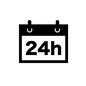 看板 看板,経過,時間,24,24時間,1日中,1日,丸一日,24時間営業,24hのシルエット素材