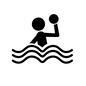 水球 パス,水球,投げる,スポーツ,運動,アスリート,競技,競う,人物,ピクトグラムのシルエット素材