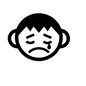 泣き顔 泣き顔,泣く,涙,悲しい,淋しい,寂しい,人物,人,表情,顔のシルエット素材