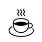 コーヒー コーヒー コーヒー,珈琲,ティータイム,コーヒーカップ,湯気,温かい飲み物,ホットドリンク,ドリンク,カップ,ソーサーのシルエット素材