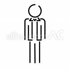 男子高校生　全身 ピクトグラム,ピクトサイン,アイコンのシルエット素材
