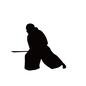 剣士 剣士 侍,剣士,武士,刀,振り下ろす,動き,ポーズ,日本,伝統,人物のシルエット素材