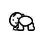 赤ちゃんのお尻 赤ちゃんのお尻 ハイハイ,はいはい,お尻,おしり,おむつ,オムツ,紙おむつ,紙オムツ,おしめ,人物のシルエット素材