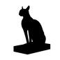 猫の像 猫の像 芸術,アート,ゲイヤー,アンダーソン,ゲイヤーアンダーソン,エジプト,猫の像,彫刻,猫像,ねこのシルエット素材
