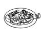 エスニック料理 エスニック料理 エスニック料理,魚料理,焼き魚,煮魚,大皿,グルメ,ベトナム,タイ,食べ物,料理のシルエット素材