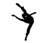 ダンス ダンス ダンス,ダンサー,蹴る,蹴り,踊り,踊る,振り付け,振付,人物,人のシルエット素材