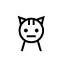 ねこ ねこ 猫,ネコ,ねこ,キャット,ペット,1匹,生き物,生物,アニマル,動物のシルエット素材