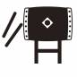 和太鼓 和太鼓,太鼓,音楽,叩く,バチ,演奏,夏祭り,祭り,イベント,日本のシルエット素材