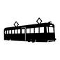 電車 電車 乗り物,乗る,動く,走る,おもちゃ,模型,車両,走行,私鉄,各駅のシルエット素材
